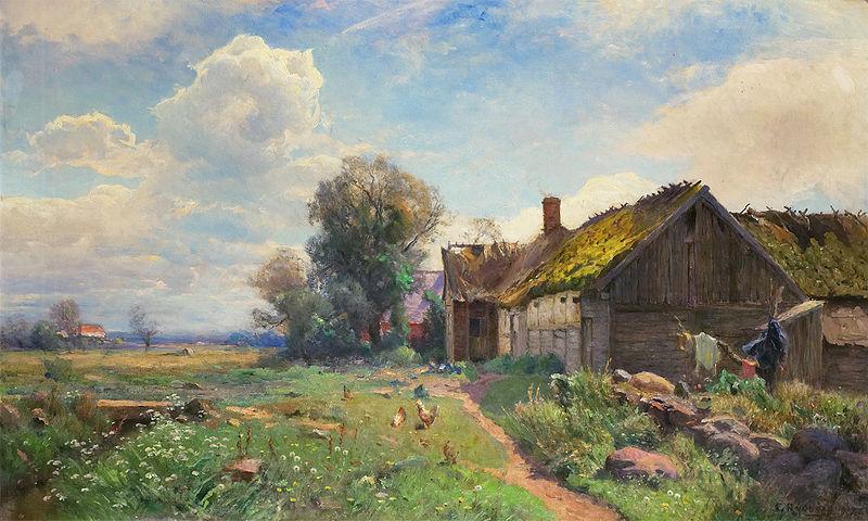 Gustaf Rydberg Billingestugan oil painting image